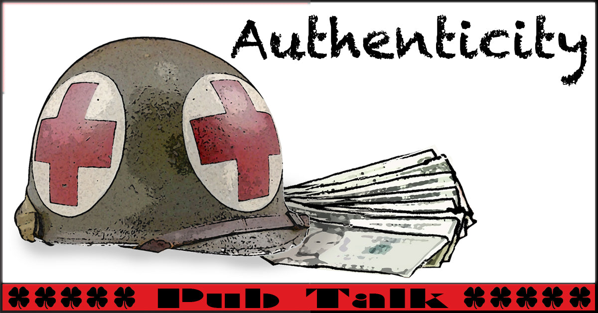 Pub Talk - “Authenticity – Real or Fake? Part I”