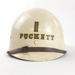 Load image into Gallery viewer, M1 Helmet Liner - Westinghouse - 4th Army 2nd Lt. Named - Complete - Original
