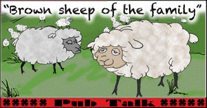 Pub Talk - Leather Liner Chin Strap VI “Brown sheep of the family”