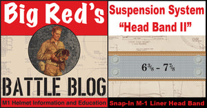 M-1 Liner Suspension System “Snap-In Head Band II”