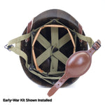 Load image into Gallery viewer, WWII Paratrooper Helmet Liner Kit – Early to Late War - Reproduction
