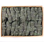 Lade das Bild in den Galerie-Viewer, Factory Box of 600 NOS 3-Point Neckbands – Vietnam M1 Helmet Liner (1976)
