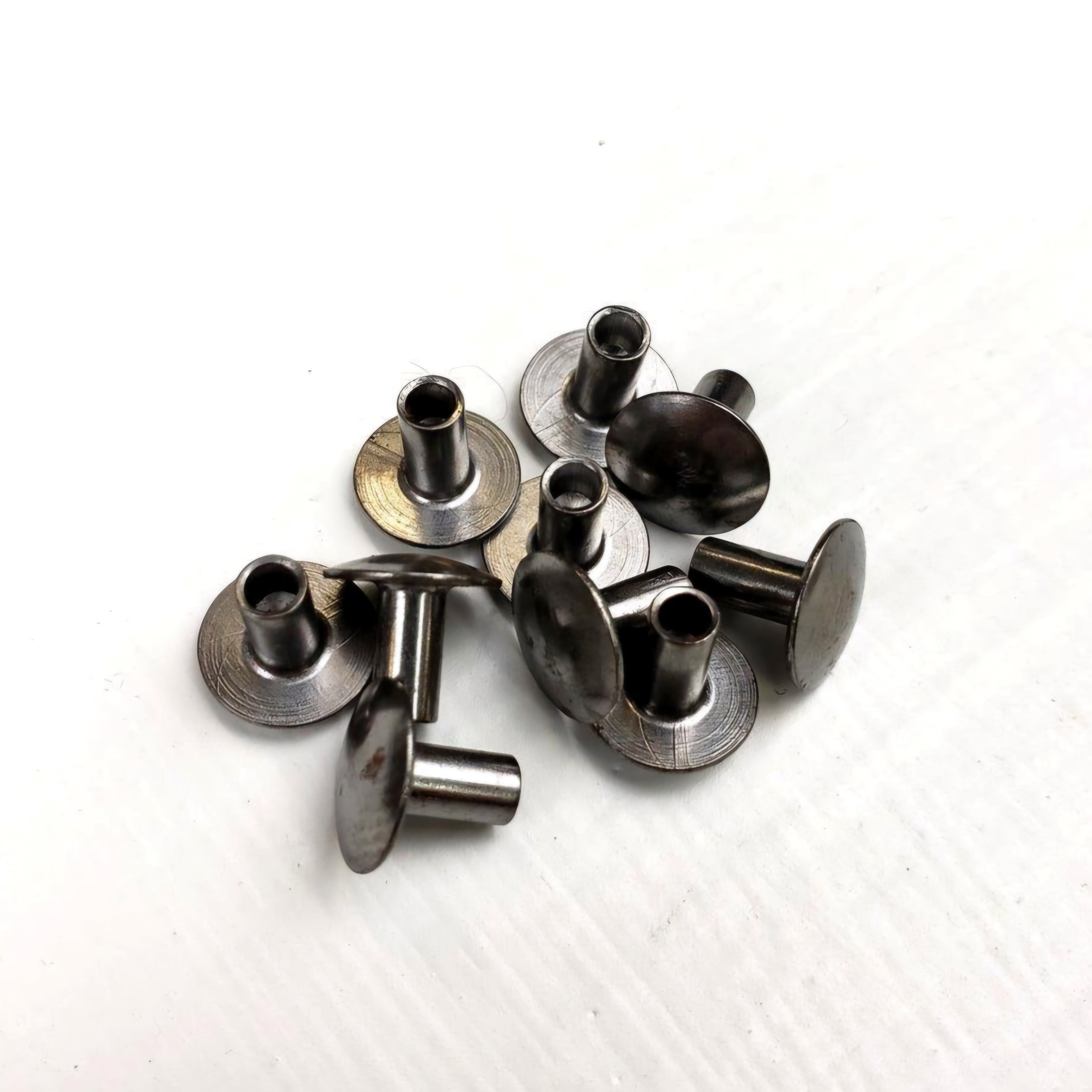 Semi Tubular Rivets - WWII - Korean War - M1 Helmet Liners