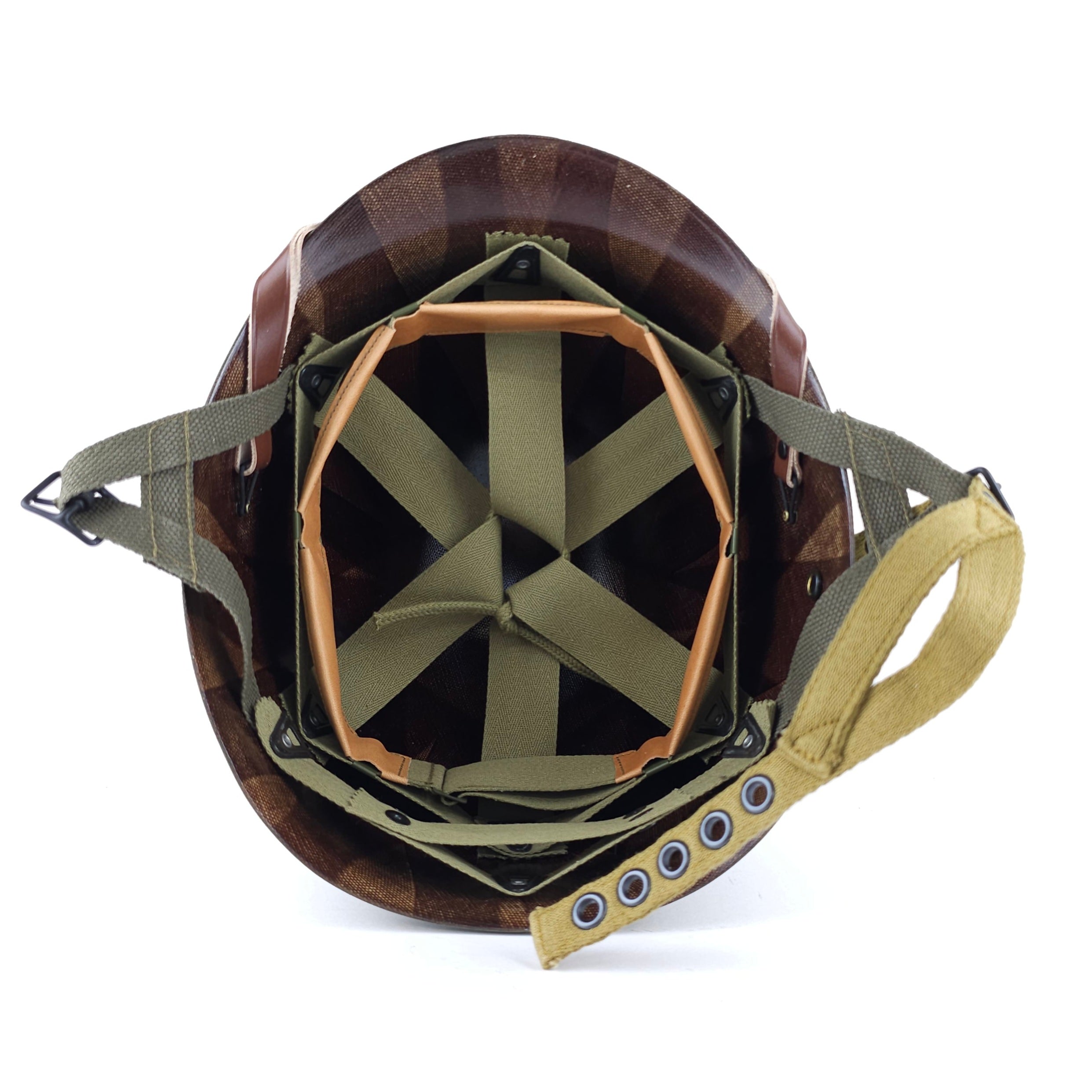 Casque de parachutiste - Fin Seconde Guerre mondiale - Westinghouse - Complet