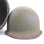 Lade das Bild in den Galerie-Viewer, Korean War M1 Helmet (Lot of 2) – Rough Condition
