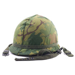 Load image into Gallery viewer, Type II Vietnam War M1 Helmet – Complete Paratrooper Setup

