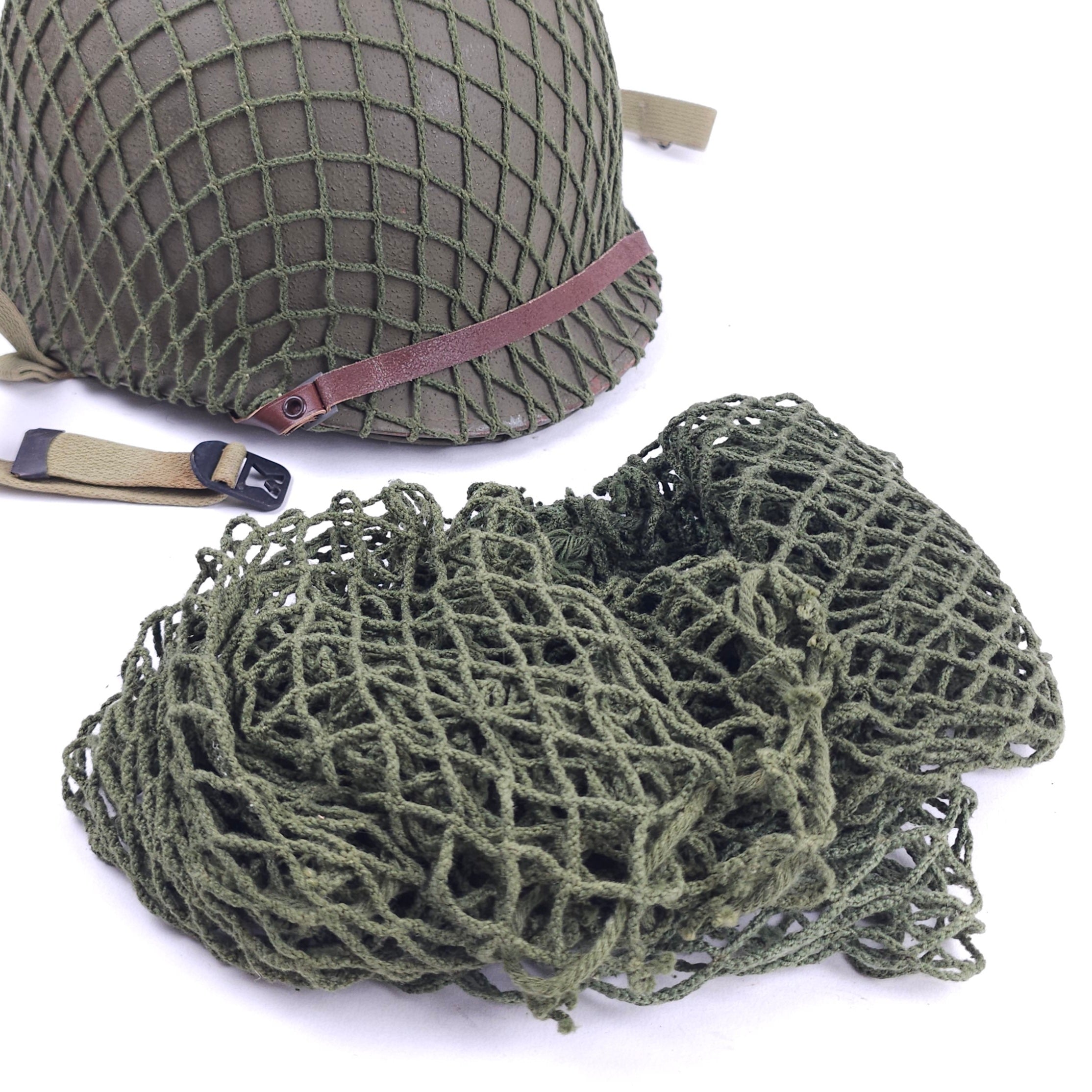 Housse de casque M1 - Filet à cordon OD7 - Reproduction