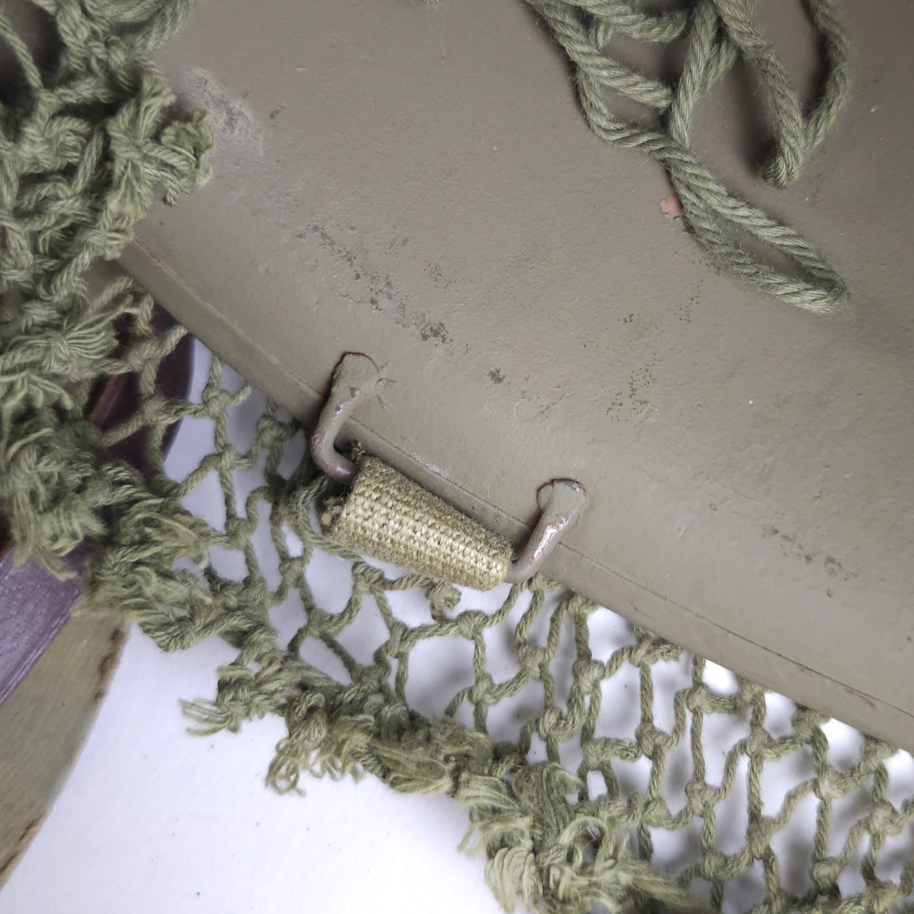 WWII Infantry Helmet - Fixbail With Net - 2025 Holiday Sale Special