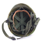 Load image into Gallery viewer, Type II Vietnam War M1 Helmet – Complete Paratrooper Setup
