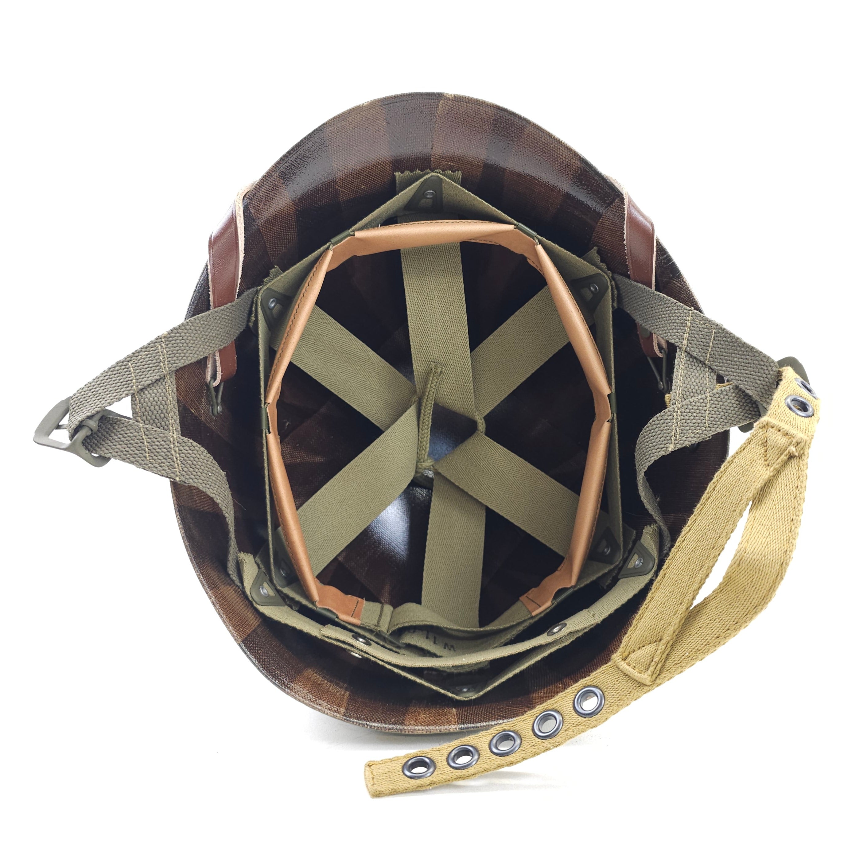 Casque de parachutiste - Fin Seconde Guerre mondiale - Westinghouse - Complet