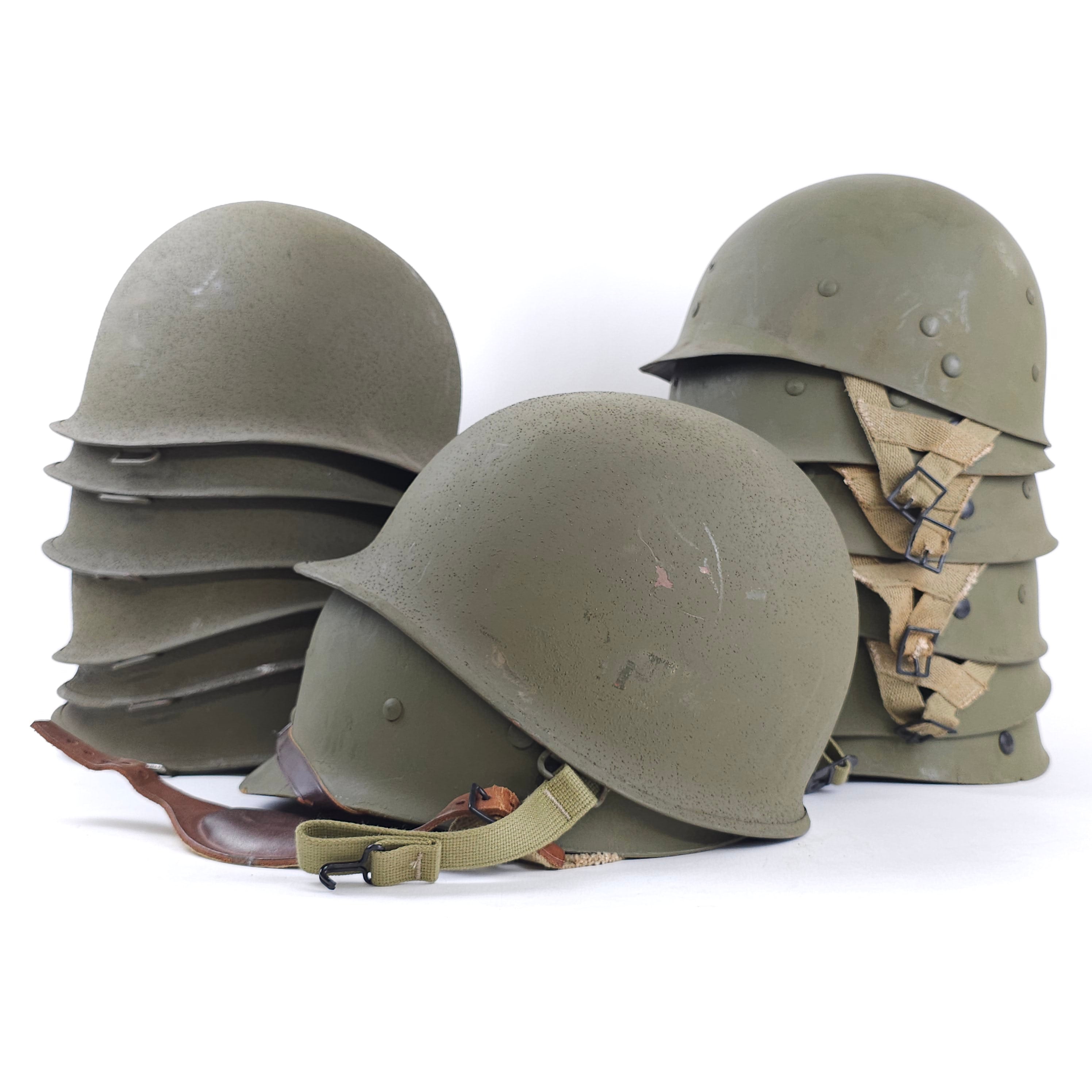 WWII Paratrooper Helmet - With Net - 2025 Holiday Sale Special