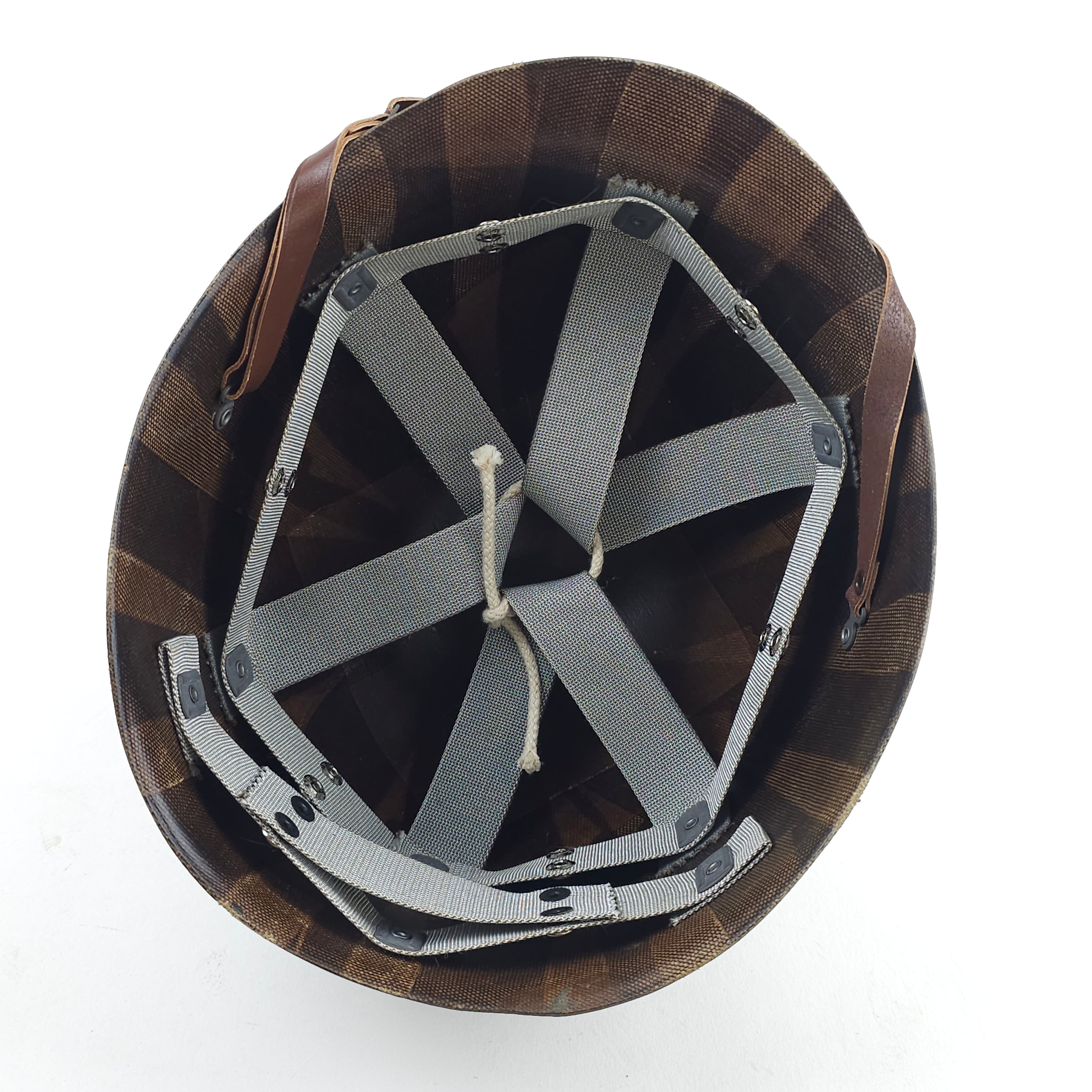 M1 Helmet Liner – WWII Westinghouse – Rayon Webbing – Restored