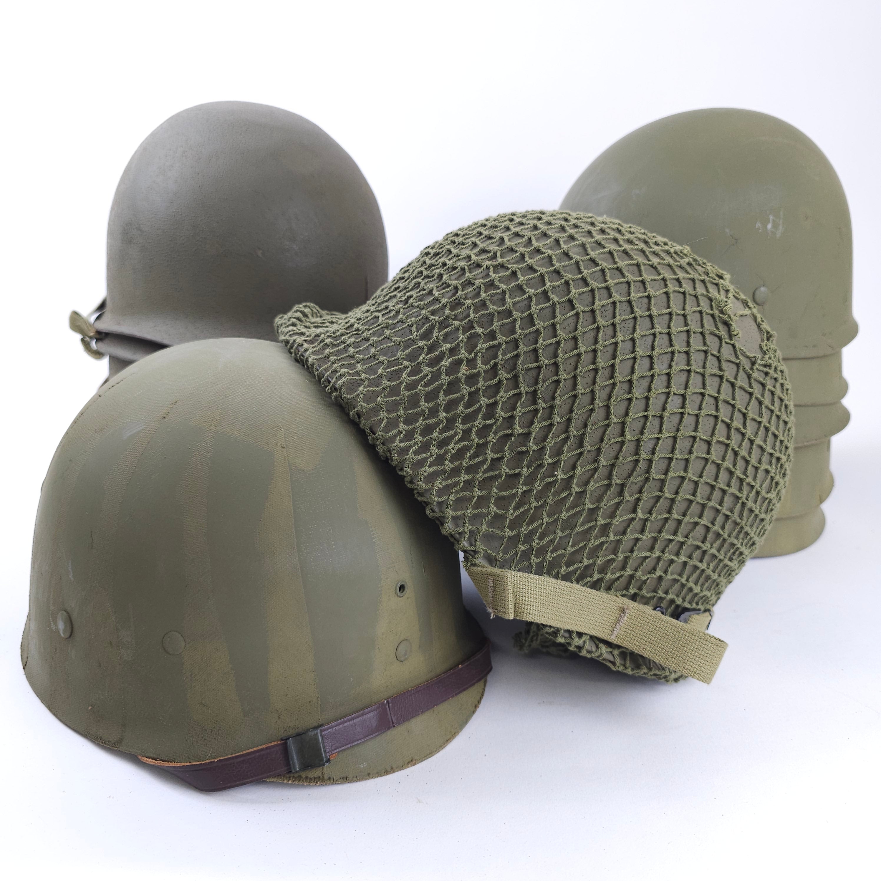 WWII Infantry Helmet - Fixbail With Net - 2025 Holiday Sale Special
