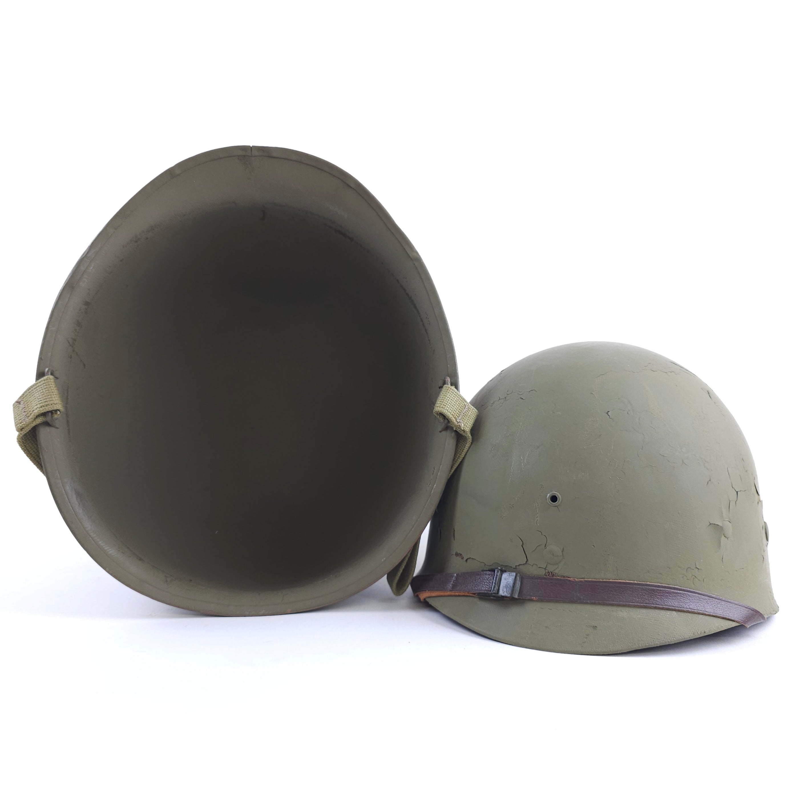 WWII Infantry Helmet - Fixbail With Net - 2025 Holiday Sale Special