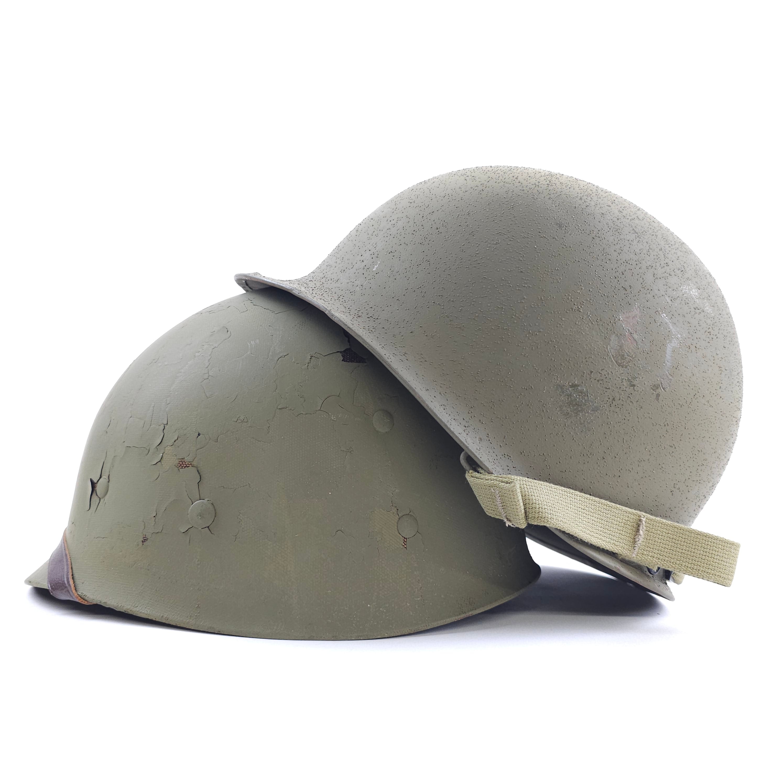 WWII Infantry Helmet - Fixbail With Net - 2025 Holiday Sale Special