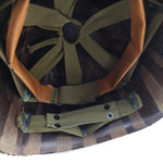 Charger l&#39;image dans la galerie, WWII Infantry Helmet - Fixbail With Net - 2025 Holiday Sale Special
