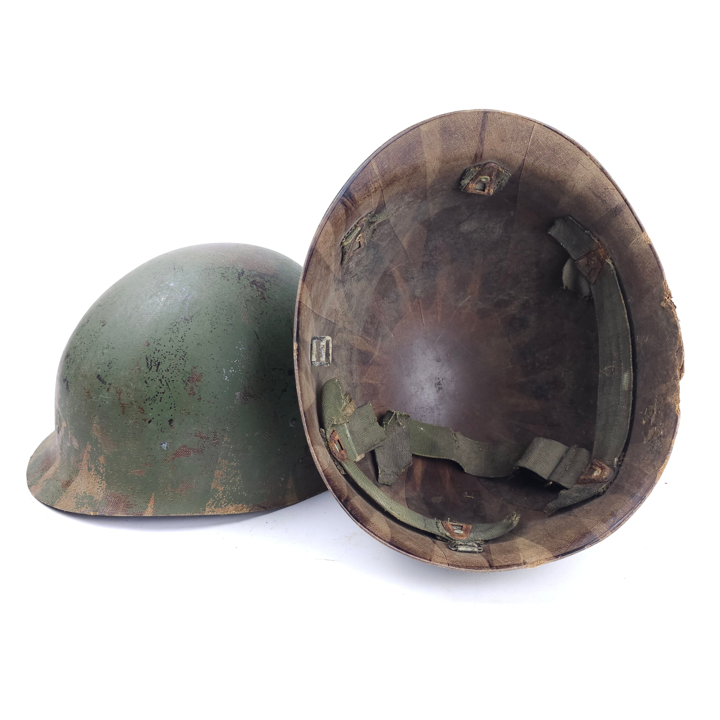 M1 Helmet Liner - Restorable - Lot of 2 - H