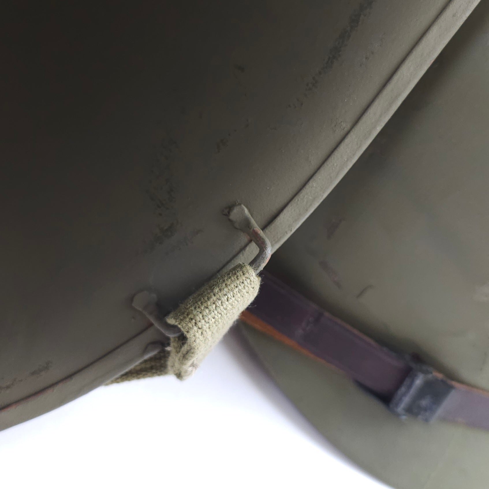 WWII Infantry Helmet - Fixbail With Net - 2025 Holiday Sale Special