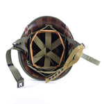 Load image into Gallery viewer, Paratrooper Helmet - Late WWII - Westinghouse - Complete
