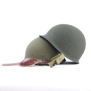 Casque de parachutiste - Fin Seconde Guerre mondiale - Westinghouse - Complet