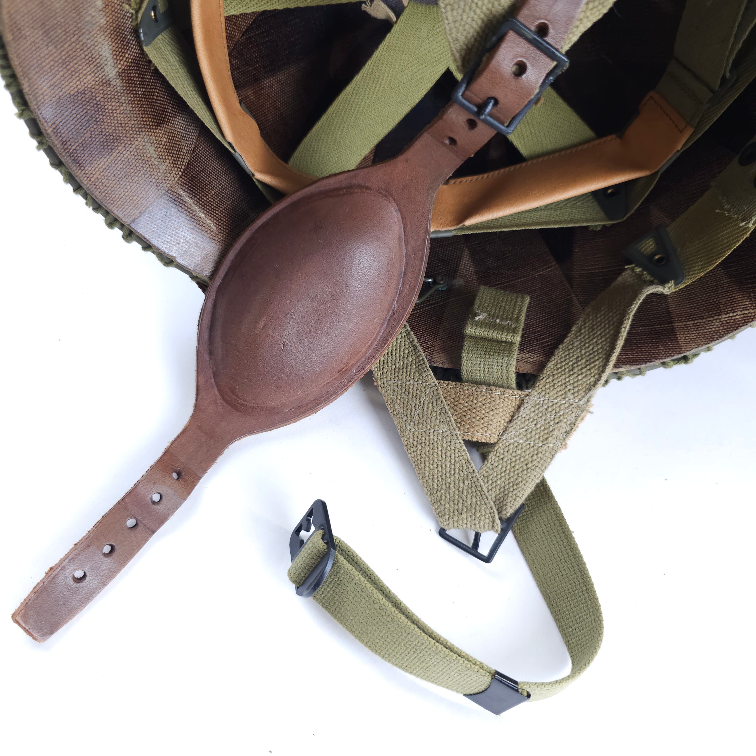 WWII Paratrooper Helmet - With Net - 2025 Holiday Sale Special