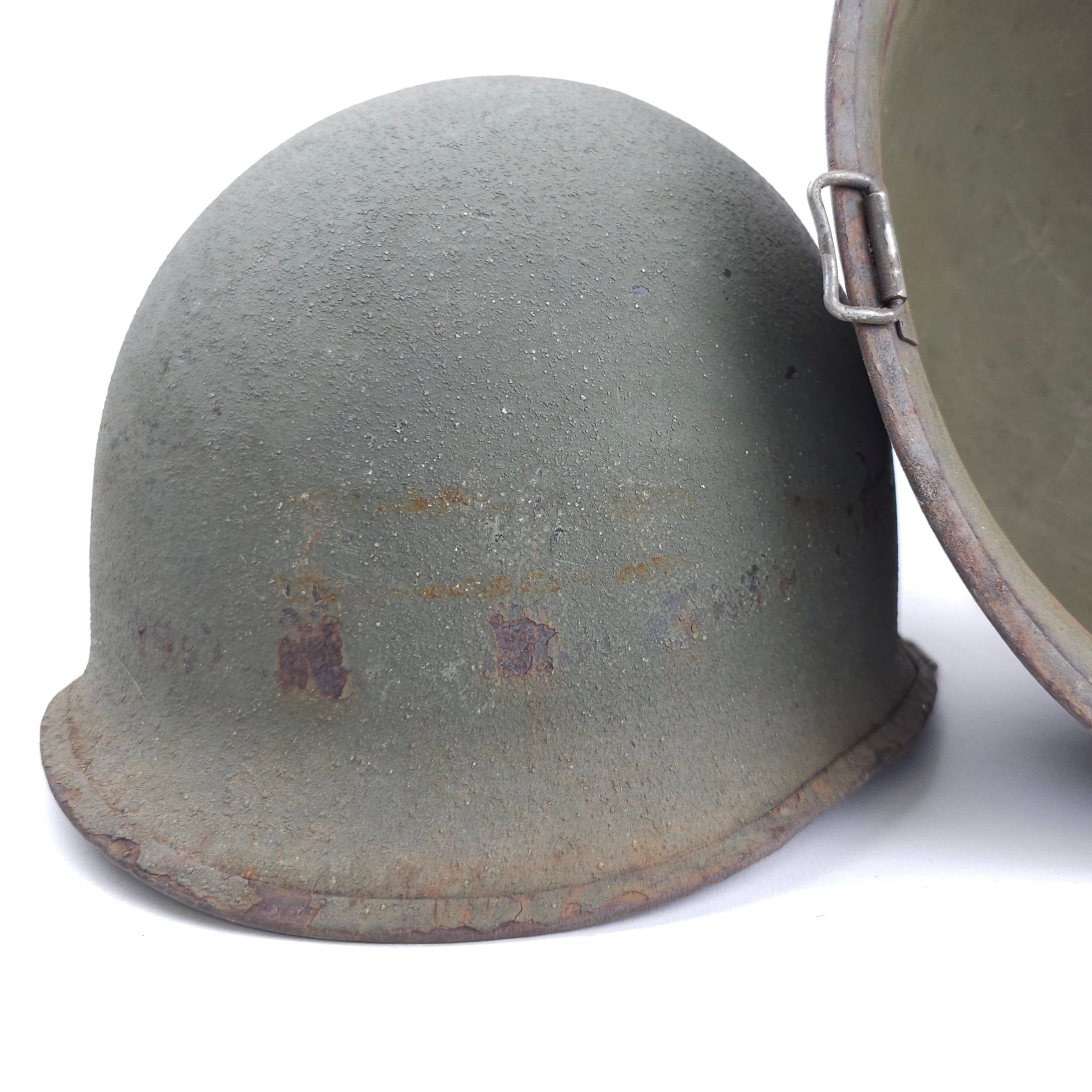 Korean War M1 Helmet (Lot of 2) – Rough Condition