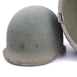 Lade das Bild in den Galerie-Viewer, Korean War M1 Helmet (Lot of 2) – Rough Condition
