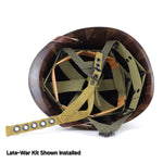 Load image into Gallery viewer, WWII Paratrooper Helmet Liner Kit – Early to Late War - Reproduction
