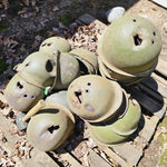 Load image into Gallery viewer, Shot-Up Postwar M1 Helmet Shells – Ballistic Test Survivors
