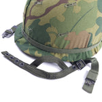 Load image into Gallery viewer, Type II Vietnam War M1 Helmet – Complete Paratrooper Setup
