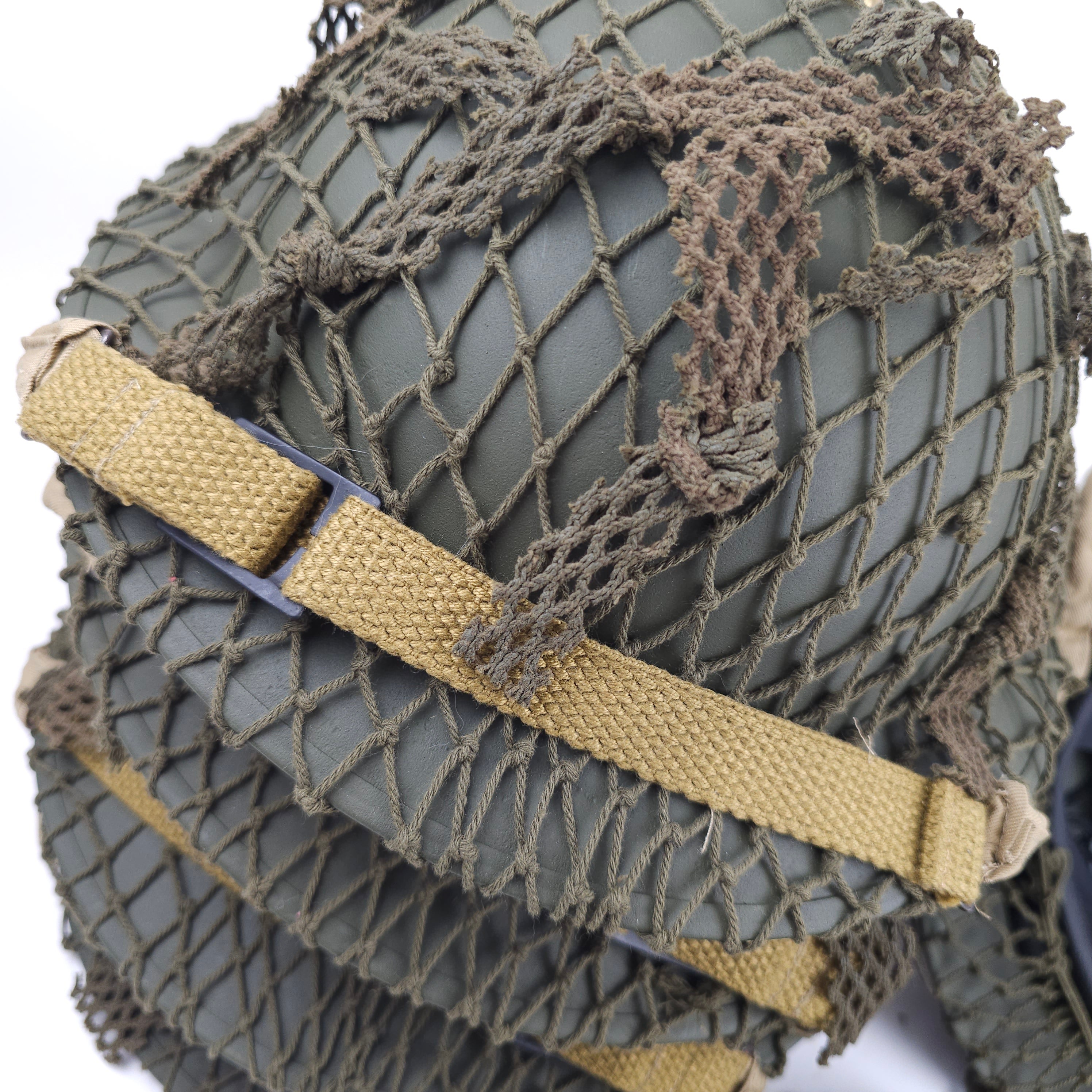 Restored WWII Commonwealth Helmet – British – 1939–1942