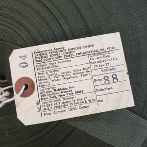 Gurtband – M1-Helmfutter – Vietnamkrieg – Original