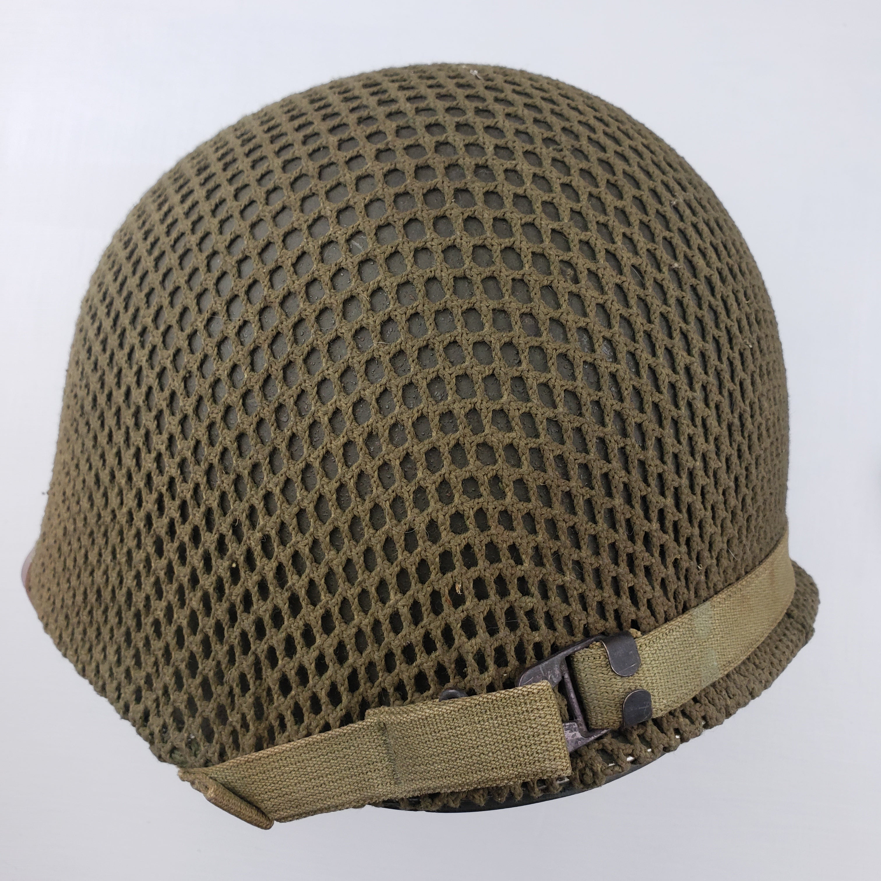 M1 Helmet Cover - Shrimp Net - Original WWII – J. Murray Inc. 1944