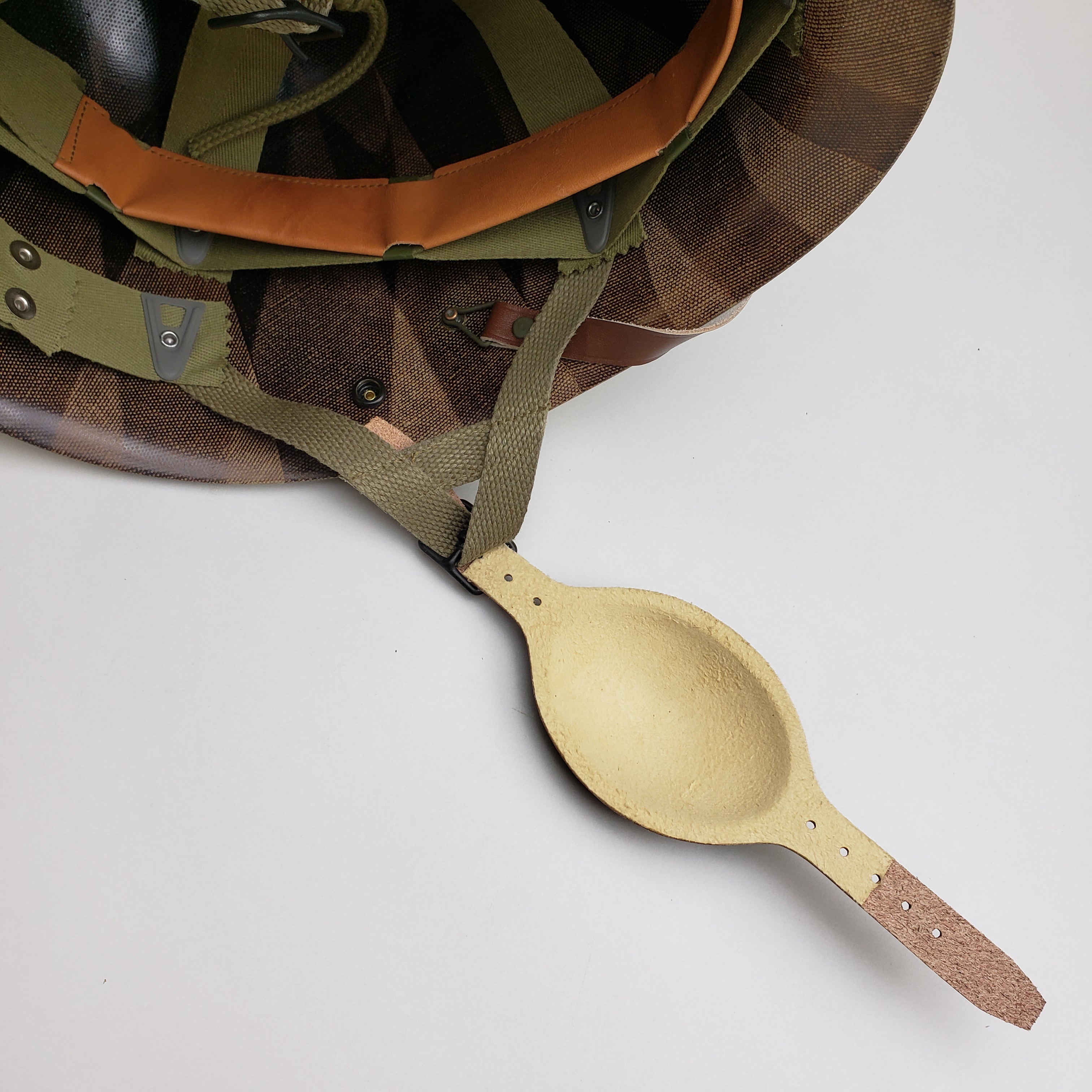 Paratrooper Helmet - Mid WWII - Inland - Complete