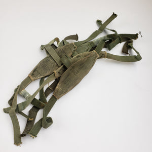 M1-Helm-Nackenband – 3-Punkt-Halsband aus der Zeit des Vietnamkriegs – gebraucht – Original