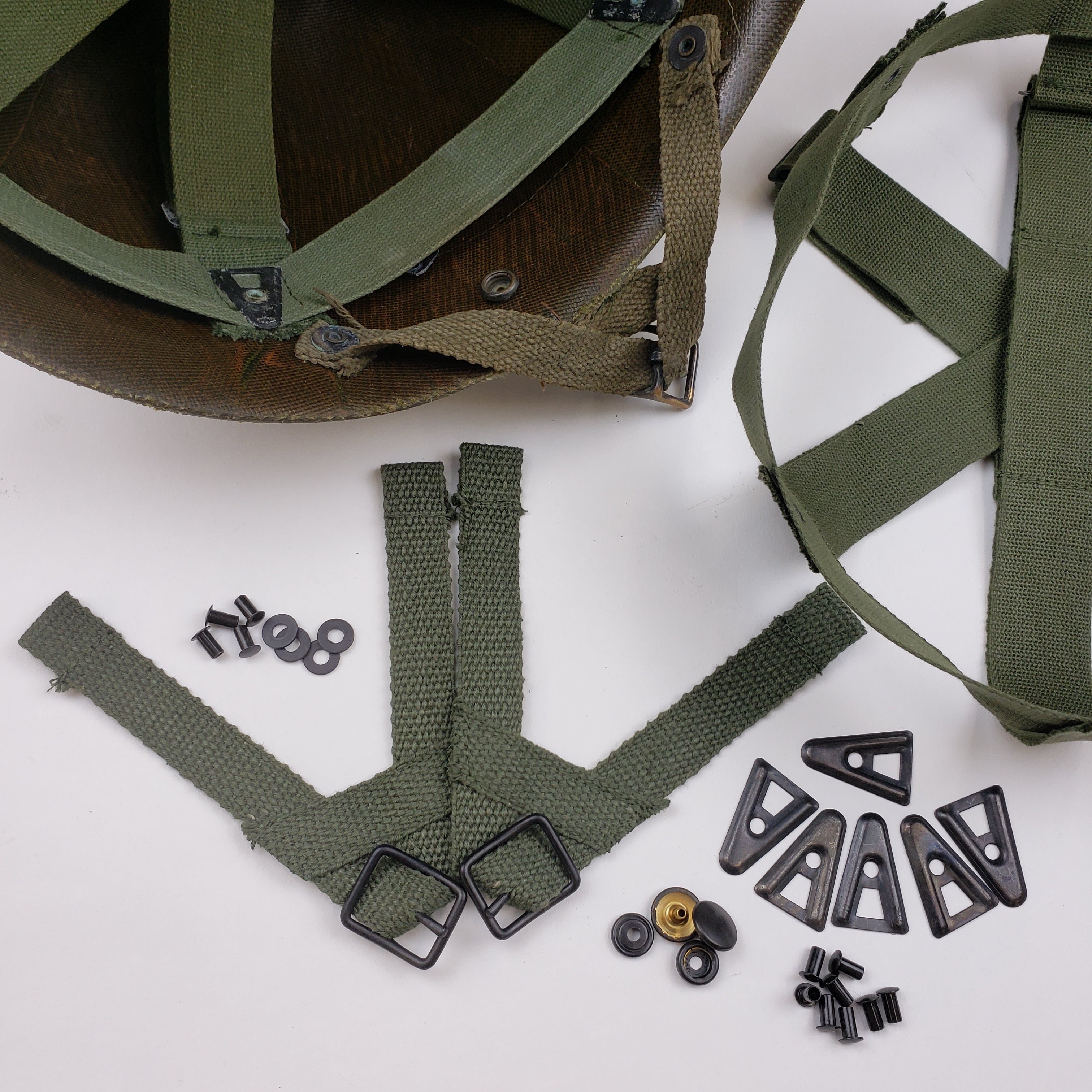 Web Kit - Vietnam War Type II Parachutist Helmet Liner - Reproduction