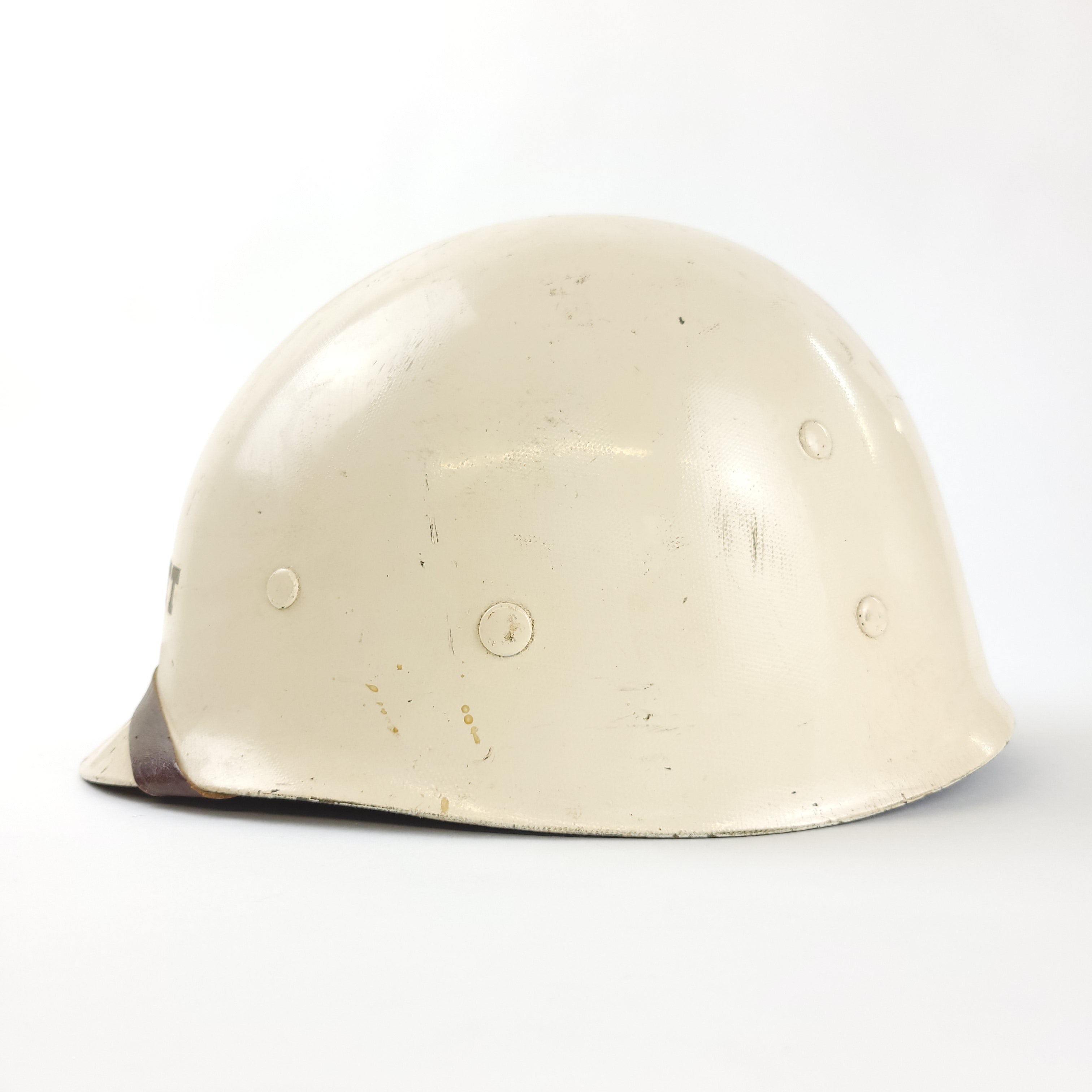 M1 Helmet Liner - Westinghouse - 4th Army 2nd Lt. Named - Complete - Original