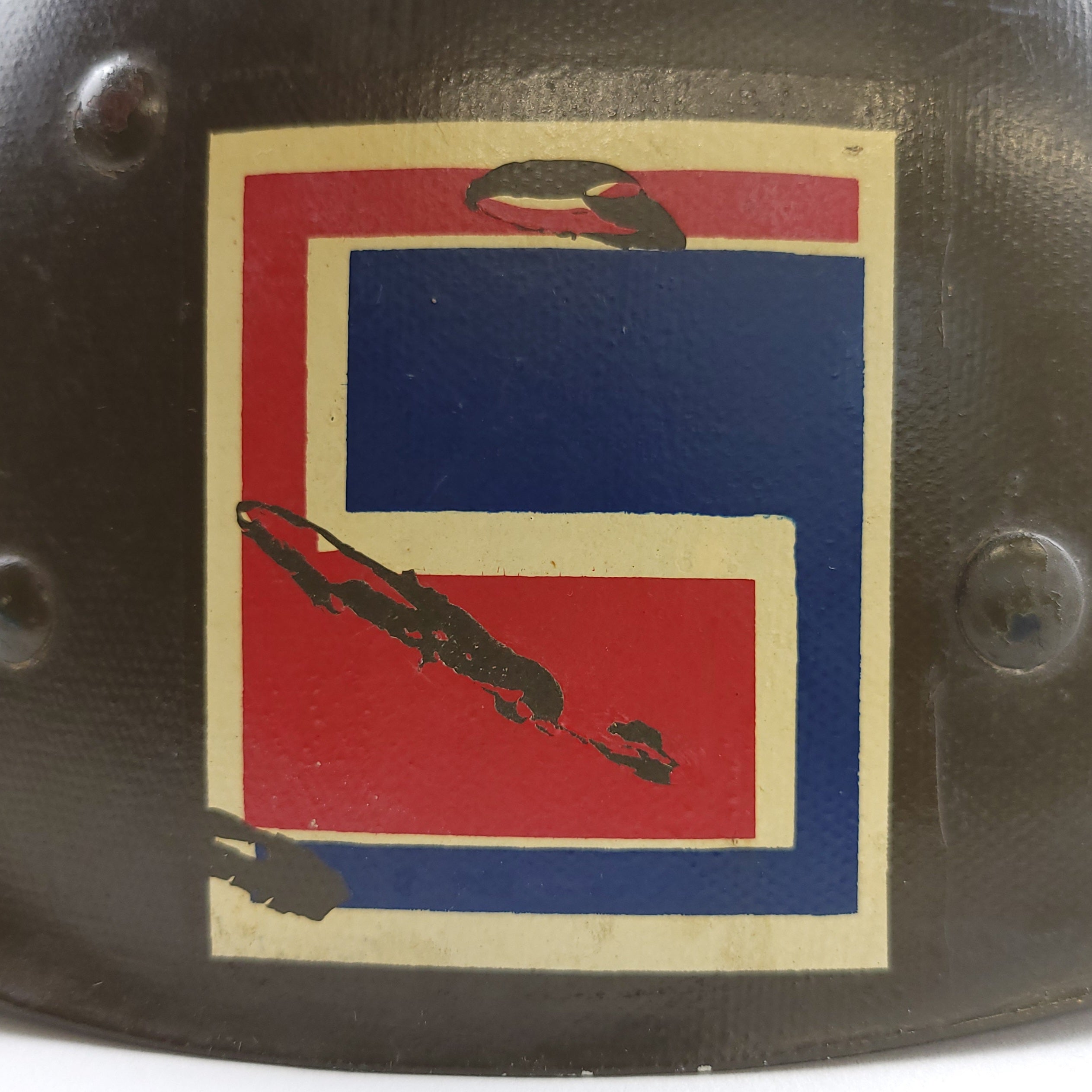 Doublure de casque M1 - 69th Inf Div - 272nd Inf Reg - 1er Lt - Original