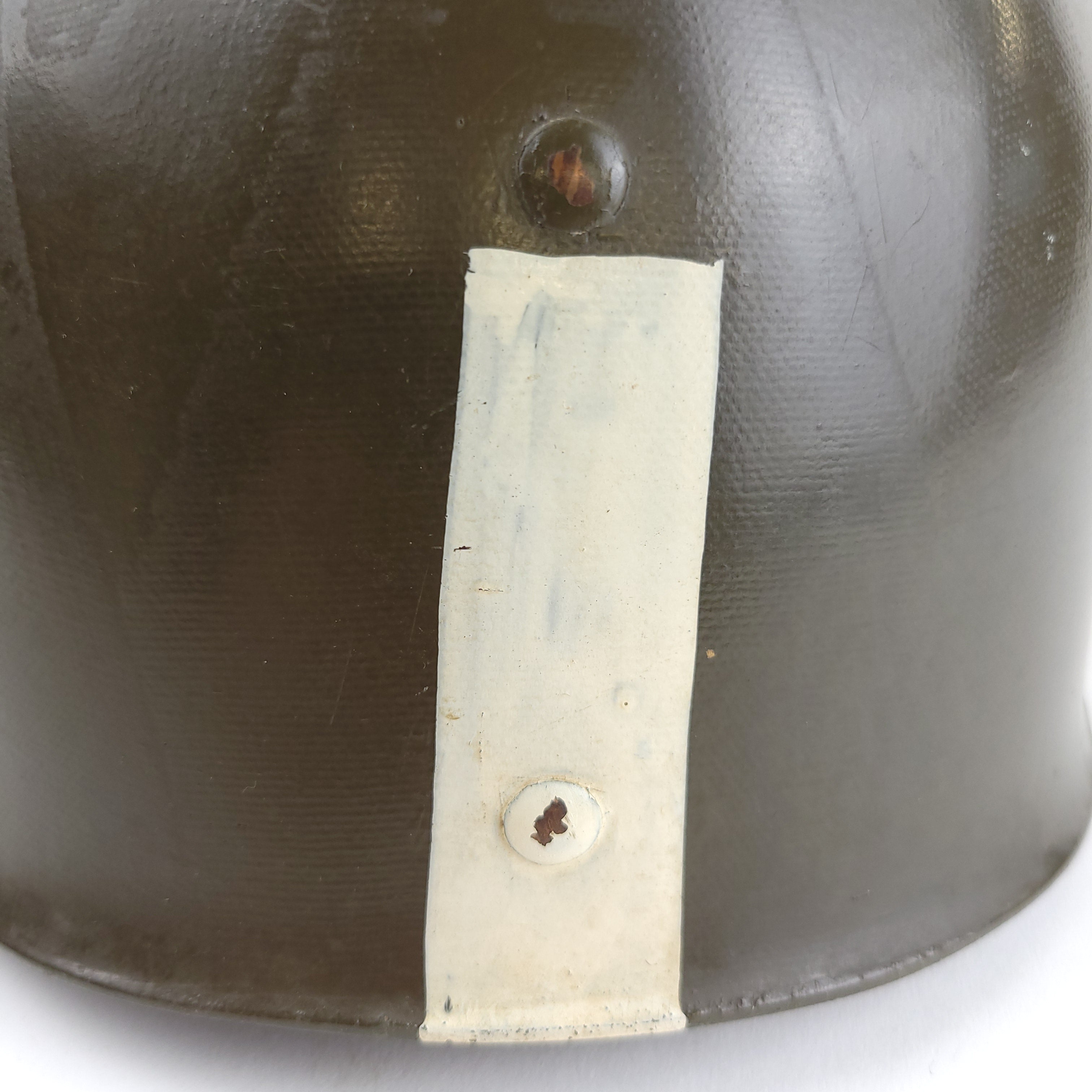 Doublure de casque M1 - 69th Inf Div - 272nd Inf Reg - 1er Lt - Original