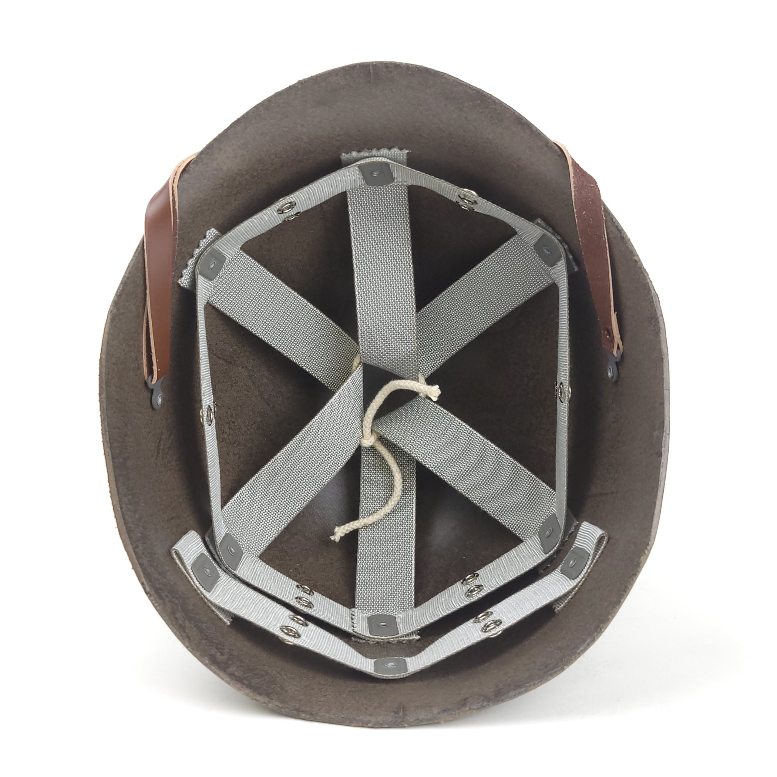 M1 Helmet Liner - St. Clair (Clone) - Rayon Webbed - Rectangular Washer Version