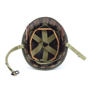 M1-Helm aus dem Zweiten Weltkrieg – Infanterie des frühen Kriegs – komplett