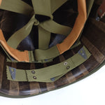 Lade das Bild in den Galerie-Viewer, M1-Helm aus dem Zweiten Weltkrieg – Infanterie des frühen Kriegs – komplett
