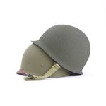 Lade das Bild in den Galerie-Viewer, M1-Helm aus dem Zweiten Weltkrieg – Infanterie aus der Mitte des Krieges – Komplett
